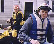 Flood rescue in 1993